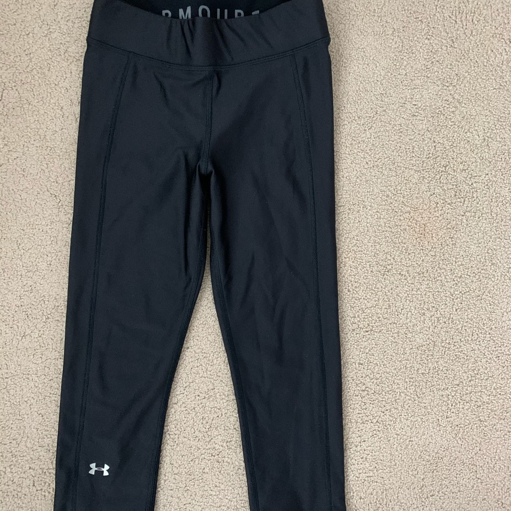 WOMENS UNDER ARMOR SIZE SMALL LEGGINGS